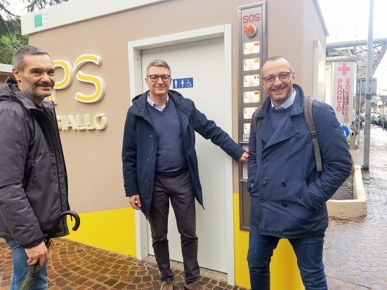 Pesaro, nuovi bagni pubblici "attrezzati" anche in via Oberdan