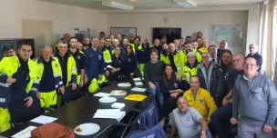 Biancani incontra i volontari della Protezione civile provinciale