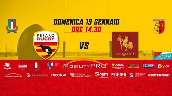 Al Toti Patrignani di Pesaro arriva il Romagna per il derby dell'Adriatico