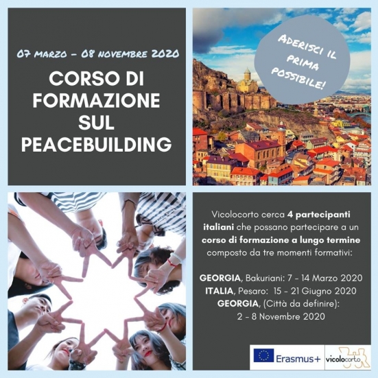 Vicolocorto cerca 4 partecipanti italiani per un progetto internazionale a lungo termine