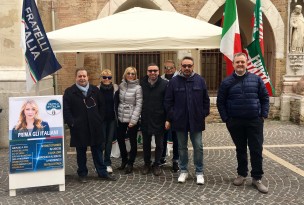 Fratelli d'Italia Pesaro, domani gazebo in via Branca per quattro quesiti referendari