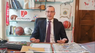 Il sindaco Ricci fa il punto sul coronavirus: "Forza Pesaro, mettiamocela tutta" - VIDEO