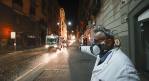 A Pesaro parte la sanificazione delle strade