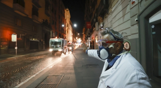 A Pesaro parte la sanificazione delle strade