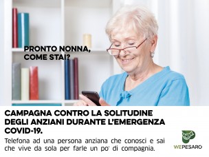 "Pronto nonna, come stai?", la campagna contro la solitudine degli anziani durante l'emergenza Coronavirus