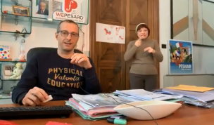 Coronavirus, Ricci: "Servono collaborazione, responsabilità e coraggio ma ne usciremo"