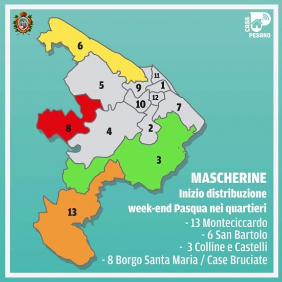 Mascherine gratuite dal Comune, venerdì inizia la distribuzione. Ecco dove