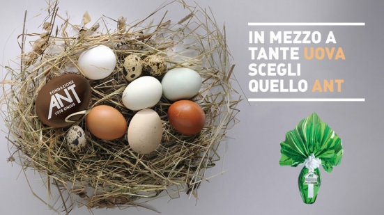 Sostieni ANT, acquistando uova e colombe di Pasqua sosterrai l'assitenza domicilare ai malati di tumore nelle Marche