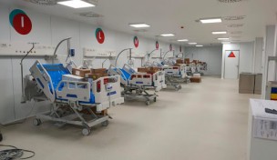 Lavori ultimati al Covid Hospital di Civitanova Marche, entro pochi giorni struttura operativa