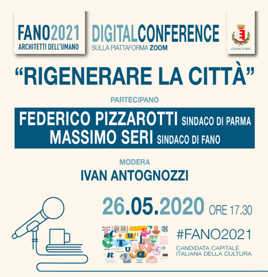Capitale Italiana della Cultura: Il sindaco Massimo Seri incontra Federico Pizzarotti