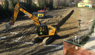 Torrente Arzilla, ripresi i lavori da parte di Aset per la realizzazione della vasca di prima pioggia