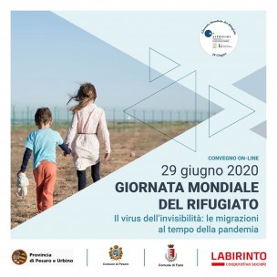 "Il virus dell’invisibilità: le migrazioni al tempo della pandemia", convegno on line per la Giornata Mondiale del Rifugiato