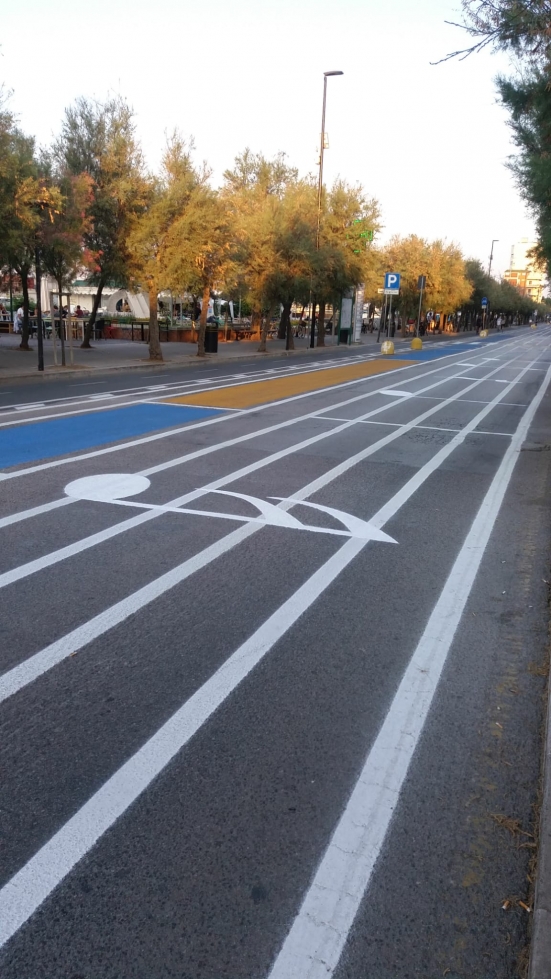 Nuova zona pedonale in viale Trieste, Ricci: "Buona la prima, molto apprezzati gli allestimenti"