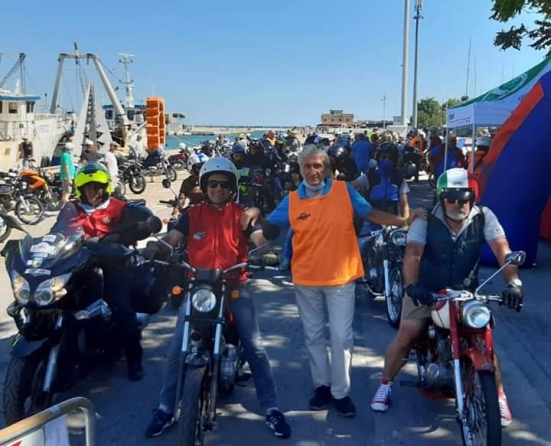 Biancani: "Sempre più Terra di Piloti e Motori, questa mattina a Pesaro il 1° Motoraduno nazionale post Covid"