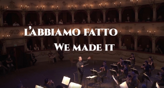 Rossini Opera Festival 2020, ecco il video finale: "L'abbiamo fatto - We made it"