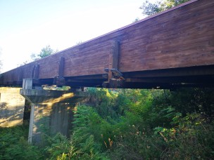 A Vallefoglia è stata chiusa la passerella ciclopedonale a causa di cedimenti localizzati