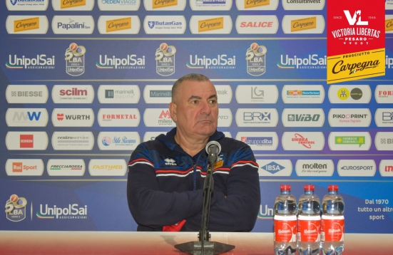 Coach Repesa nel pre VL - Trento: "Carlos Delfino giocherà qualche minuto, vuole aiutare la squadra"