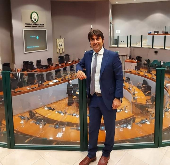 Andrea Biancani è stato eletto vice-presidente del Consiglio della Regione Marche