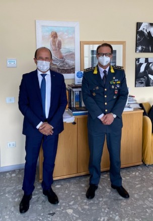 Il nuovo Comandante provinciale della Guardia di Finanza in visita alla Confcommercio di Pesaro e Urbino