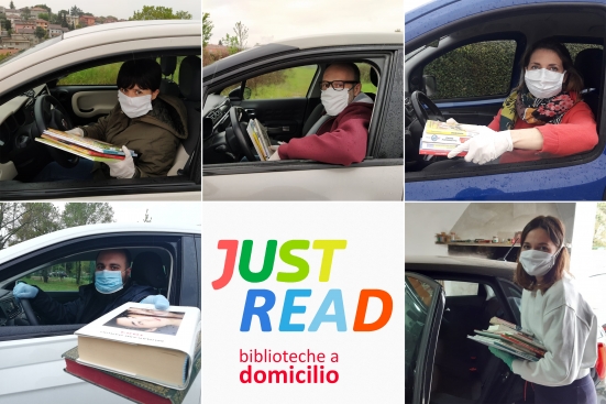 Cos'è Just Read, il servizio di biblioteca a domicilio di San Costanzo
