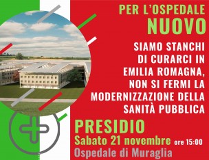 Ricci: "Sabato faremo il primo presidio davanti all'ospedale di Muraglia, no al blocco della sanità pubblica"