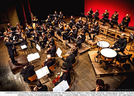 Santa Cecilia: domenica l'Orchestra Sinfonica in concerto dal Teatro Rossini di Pesaro
