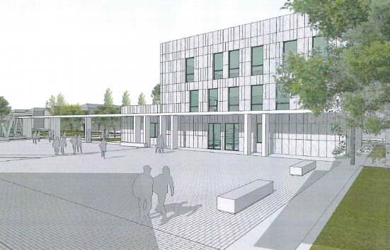 Al via i lavori di costruzione del nuovo Municipio di Vallefoglia a Montecchio