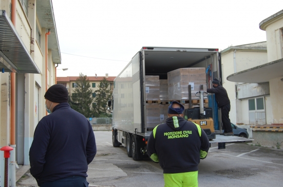 Coldiretti Marche: "Oltre 18mila chili di pasta 100% Made in Italy per le famiglie in difficoltà"