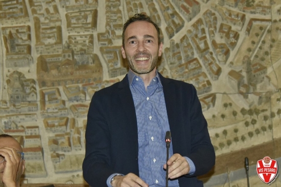 "Prestazione e risultato, quello che volevo vedere", così il presidente Bosco nel post Vis Pesaro - Arezzo