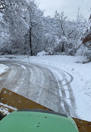 Bollettino transitabilità sulle strade provinciali, 38 mezzi impiegati per sgombro neve e trattamenti antighiaccio
