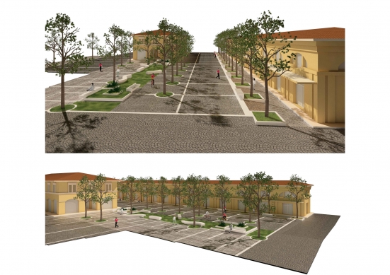 Una nuova veste per Piazza Costa a Fano, Seri: "Mettiamo un ulteriore tassello per riqualificarla"