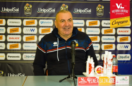 Domani VL Pesaro - Cantù, coach Repesa: "Dovremo fare attenzione in particolare a Smith, Gaines e Johnson"