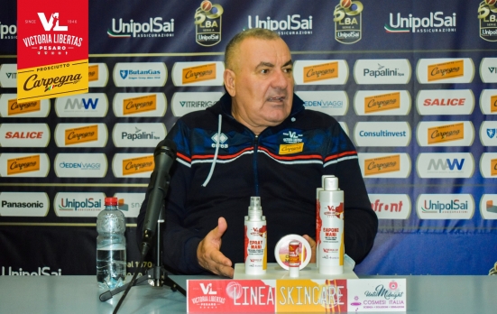 VL Pesaro - Venezia, coach Repesa: "Loro sulla carta sono strafavoriti ma sarà il campo a dare il verdetto"