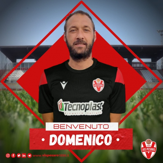 L'attaccante Domenico Germinale è ufficialmente un giocatore della Vis Pesaro 1898