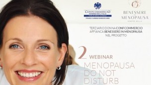 Domenica il secondo webinar gratuito "Menopausa do not disturb" di Terziario Donna Confcommercio