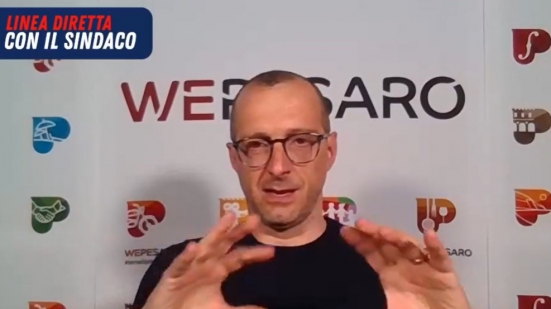 Ricci: "In cantiere l'interramento della Nazionale, sogno un unico viale dal Teatro Rossini alla Palla di Pomodoro"