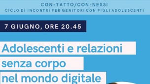 "Adolescenti e relazioni senza corpo nel mondo digitale", lunedì l'incontro per genitori con lo psicologo Lancini