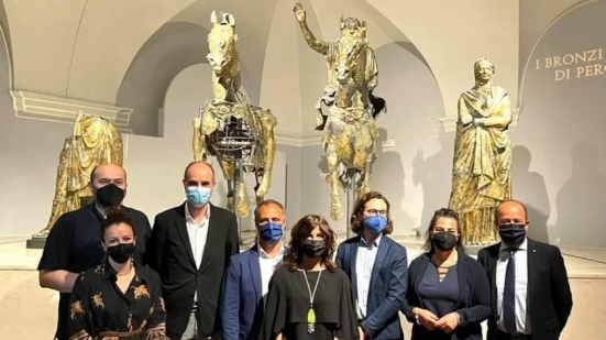 75° anniversario del ritrovamento dei Bronzi Dorati di Pergola, presentato questa mattina il programma