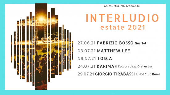 Interludio 2021: dal 27 giugno cinque appuntamenti musicali sotto le stelle