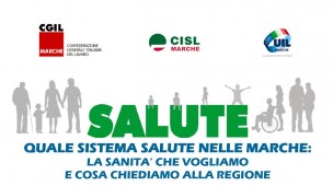 Manifestazione dei sindacati ad Ancona per "un confronto sulle gravi condizioni della sanità regionale"