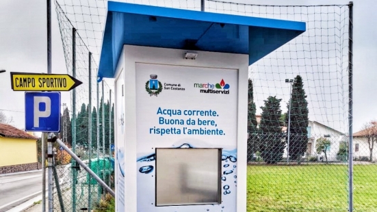 Casetta dell'acqua a Cerasa, dati molto positivi: 28.901 bottiglie di plastica in meno prodotte