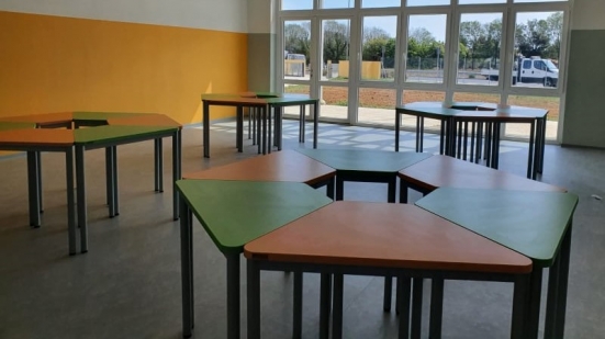Nuova scuola primaria di Cuccurano: arrivati 200mila euro di nuovi arredi