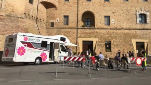 Sorcinelli: "Tanta affluenza al camper vaccinale questa mattina a San Costanzo, ottima organizzazione" - AUDIO