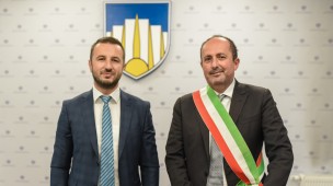 Si rafforza il legame tra Pesaro e Novi Grad Sarajevo, Vimini in visita: "Dal 2018 un forte gemellaggio"