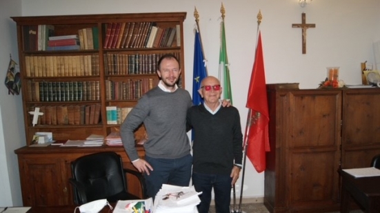 "Un film dal budget milionario e girato a Mombaroccio", incontro tra il produttore americano e il sindaco Petrucci