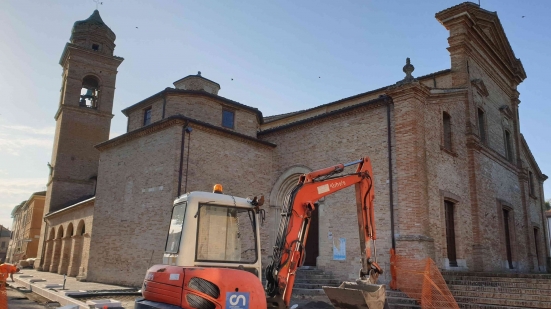 A San Lorenzo in Campo sono partiti i lavori di ristrutturazione di via San Demetrio e Vittorio Emanuele