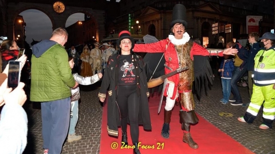 Da Verona a Roma, il Carnevale di Fano continua a far conoscere la propria storia e le proprie maschere