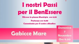 Tra iniziative e novità: domenica a Gabicce la camminata per le vie e in programma una nuova pista ciclopedonale
