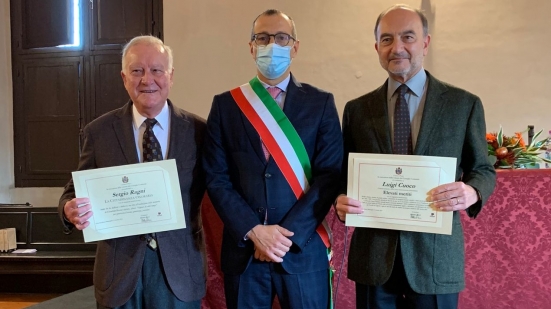 Assegnate la Cittadinanza onoraria a Sergio Ragni e gli Elevati meriti a Luigi Cuoco, "pesaresi speciali"