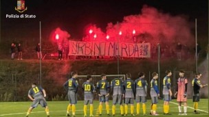 Disordini e aggressioni durante Urbino - Fermignano, in corso le indagini per individuare i responsabili